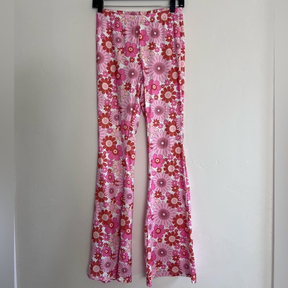 Groovy Floral Bell Bottoms